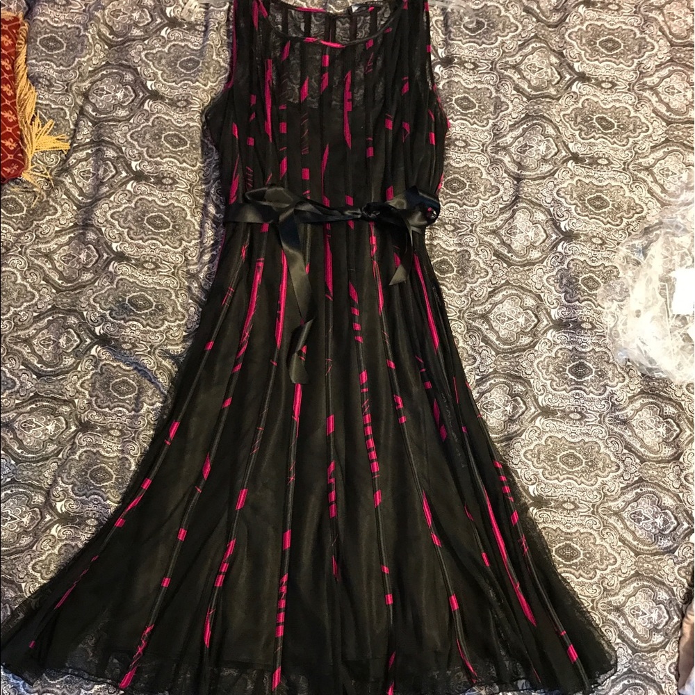 Worn once Sandra Darren mesh dress